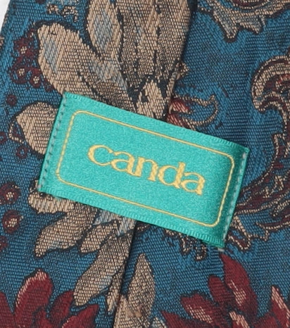 Canda Men's Multicoloured Floral Tie - One Size
