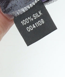 Stvdio Jeff Banks Men's Grey Designer Tie, One Size