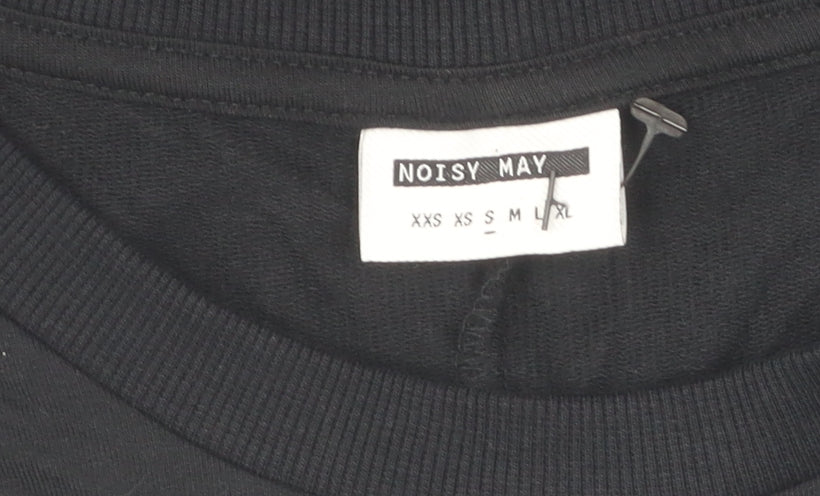Noisy May Women's Black Cotton Dress, Size S