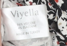 Viyella Women's Floral Blouse Multicoloured Petite S