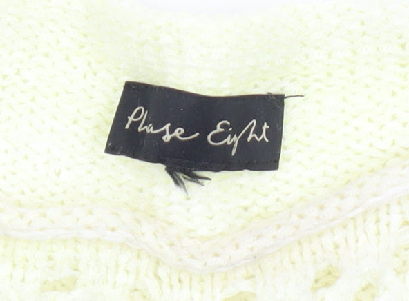 Phase Eight Women's Ivory Knit Pullover Jumper S