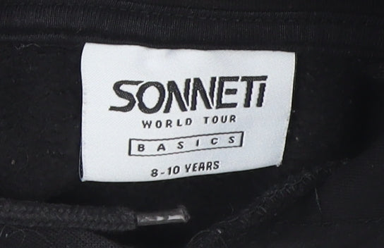 Sonneti Boys Black Pullover Hoodie 8-10 Years