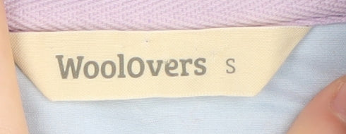 WoolOvers Women's Blue Floral Sweatshirt S