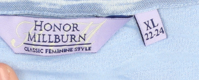 Honor Millburn Women's Blue XL Basic T-Shirt