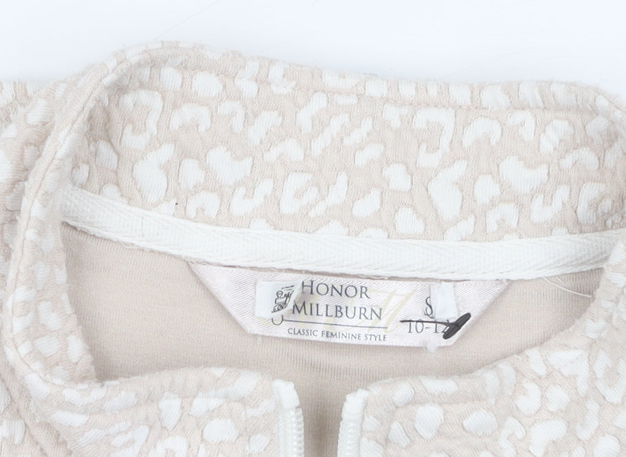 Honor Millburn Beige Women's Waistcoat Size 10 Casual