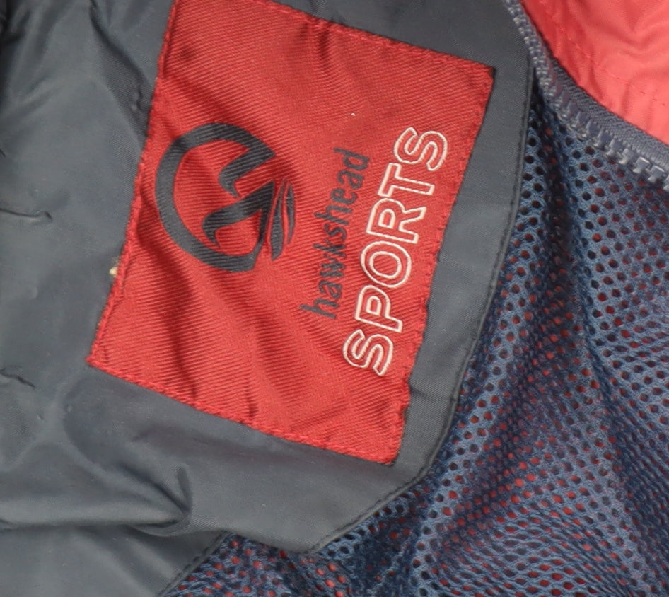 Hawkshead Men's Red Windbreaker Jacket Size M