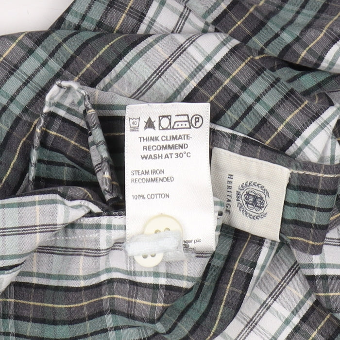 Marks & Spencer Men's Plaid Shirt, Large Multicolour