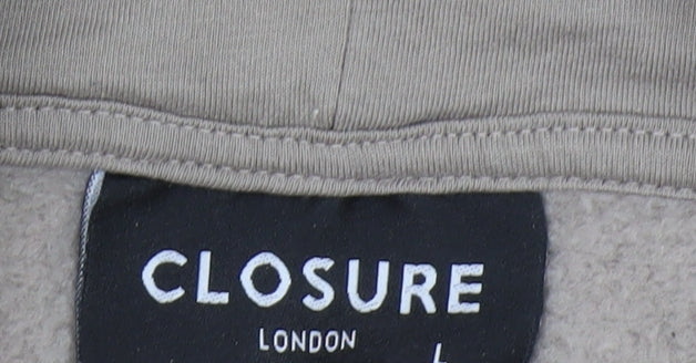 Closure London Beige Pullover Hoodie L for Men