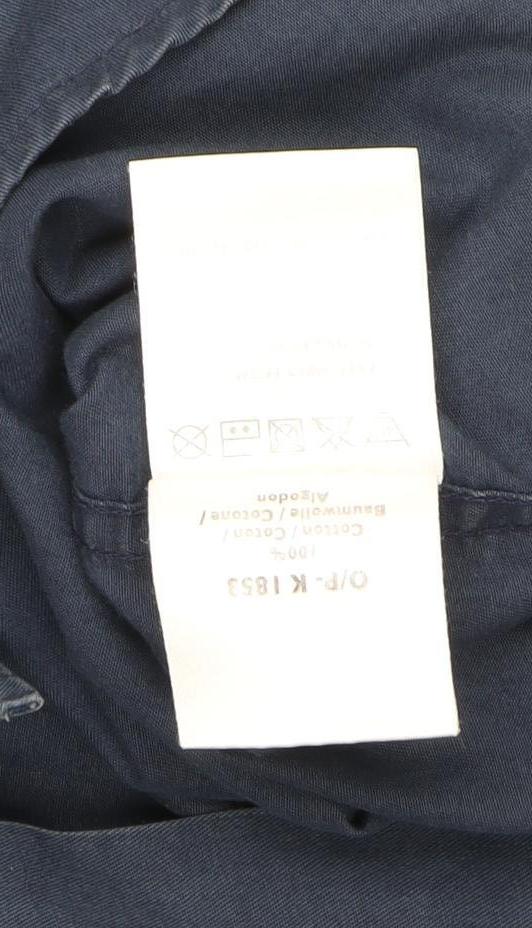 Kangol Men's Blue Button-Up Shirt XL
