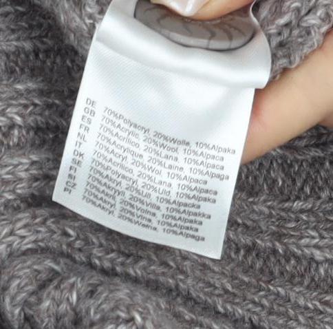 Selection by Monoprix Women's Grey Knit Cardigan Size 12
