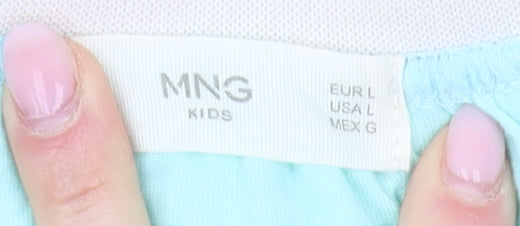 MNG Kids Girls Blue Tutu Skirt L Party Style