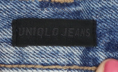 UNIQLO Men's Blue Cropped Jeans Size 32 Regular Fit