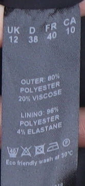 Eastex Women's Grey Regular Fit Jacket Size 12