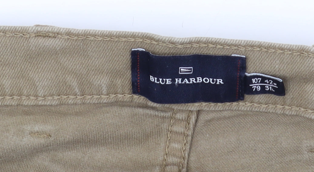 Marks & Spencer Beige Straight Men's Jeans XL
