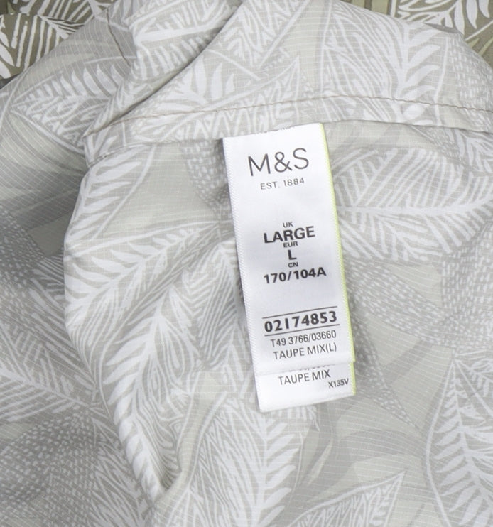 Marks & Spencer Women's Multicoloured Floral Rain Coat L