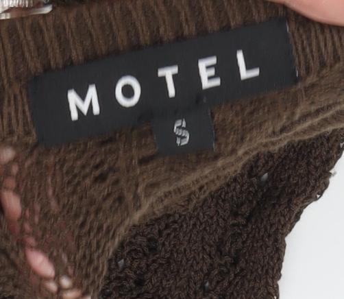 Motel Brown Women's Pullover Jumper, S, Casual