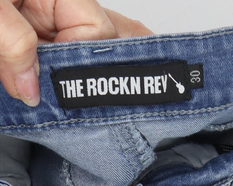The Rockn Rev Men's Blue Skinny Jeans Size 30
