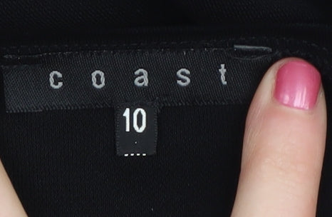 Coast Women's Black Bodycon Dress Size 10