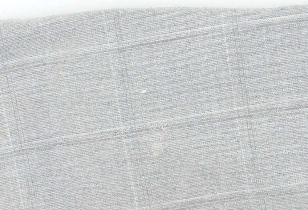 Zara Women's Grey Check Chinos - Size 8