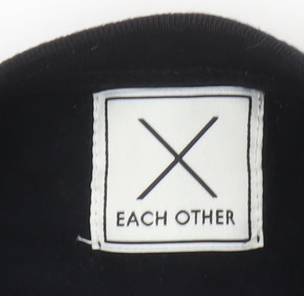 Each x Other Black Graphic Pullover Sweatshirt S