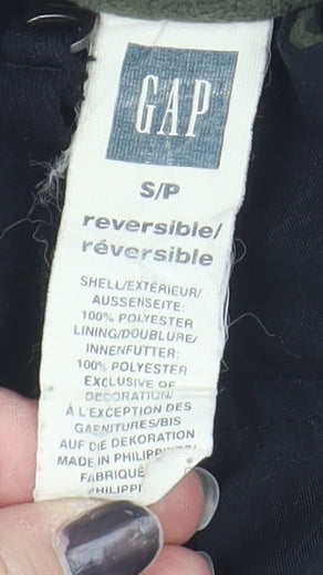 GAP Men's Black Reversible Waistcoat S - Casual Style