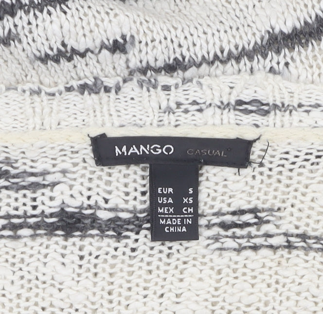 Mango Women's Multicoloured Knit Jumper Size S