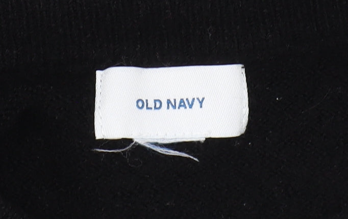 Old Navy Women's Black XL Pullover Jumper Knit