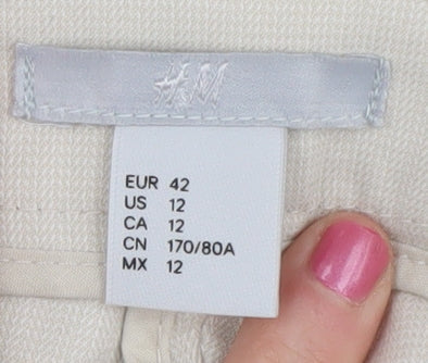 H&M Women's Beige Dress Pants Size 14
