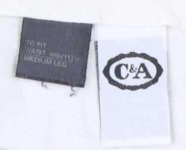C&A Men's Beige Chino Trousers Size L