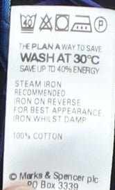 Marks & Spencer Men's Multicoloured Striped Shirt