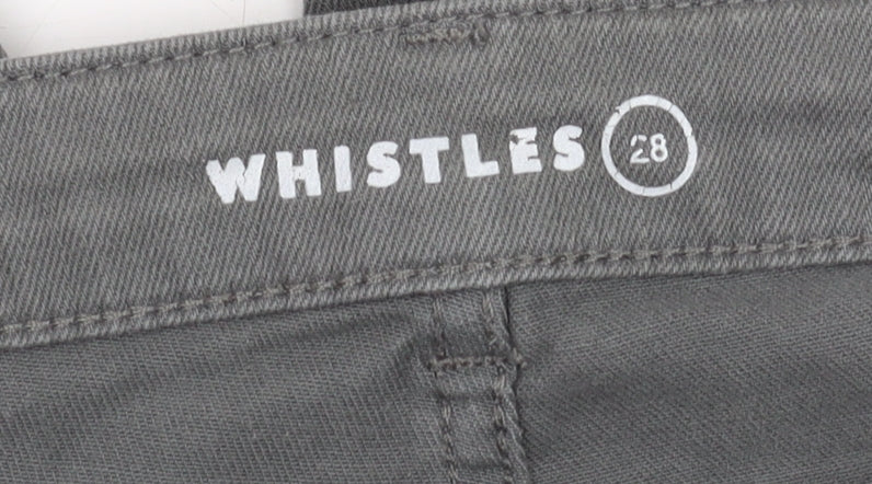 Whistles Women's Grey Skinny Jeans, Size 8