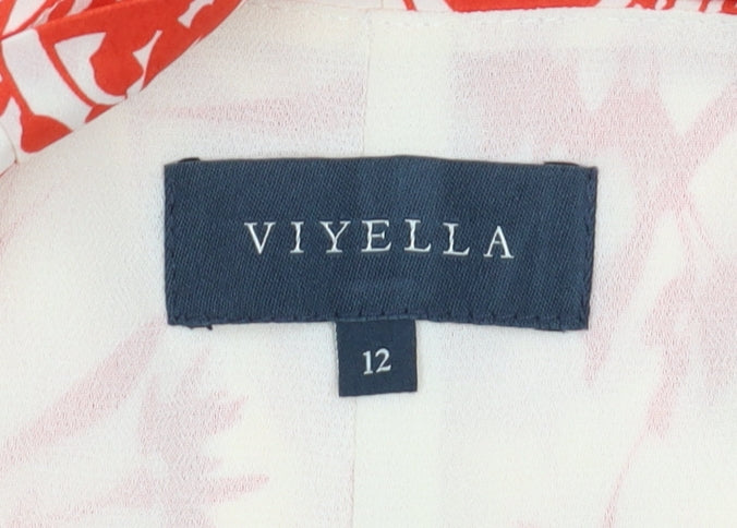 Viyella Women's Multicoloured Shift Dress Size 12