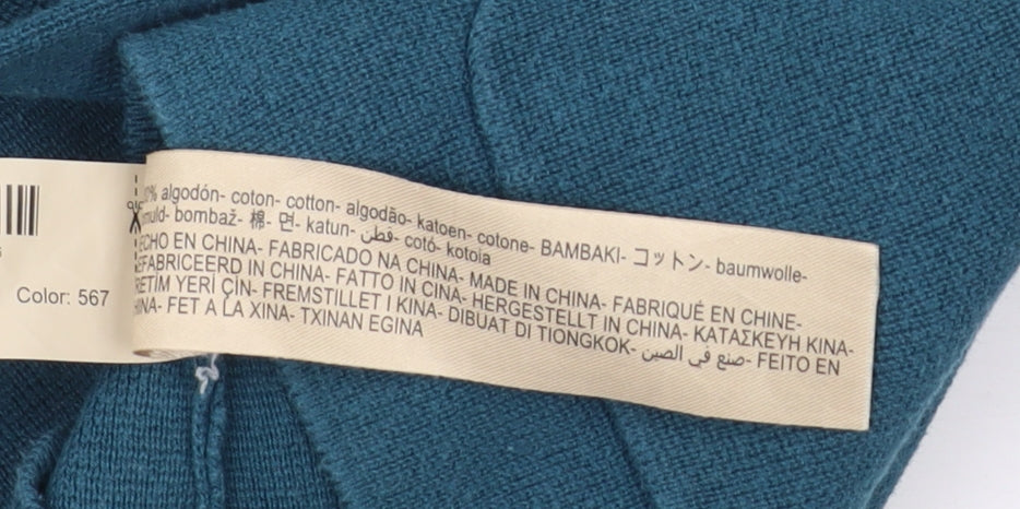Massimo Dutti Girls Blue Pullover Blouse, Age 9-10, Classic