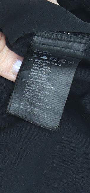 Oasis Women's Black Camisole Blouse, Size 8