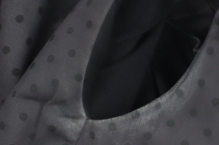 Louche Women's Black Polka Dot Sheath Dress, Size 8