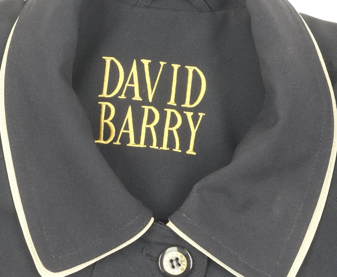 David Barry Women's Black Regular Fit Jacket