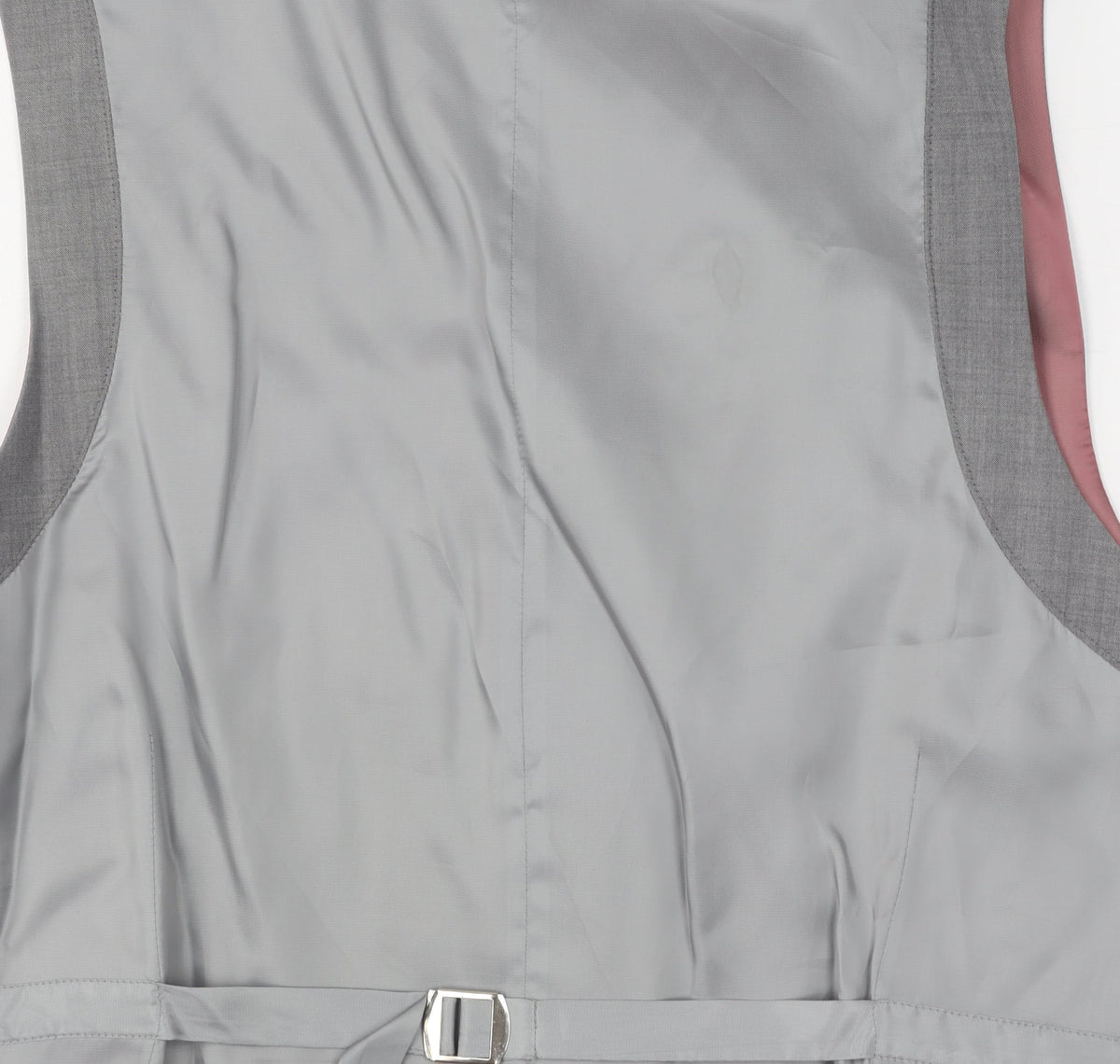 T.M.Lewin Men's Grey Suit Waistcoat 44 Regular