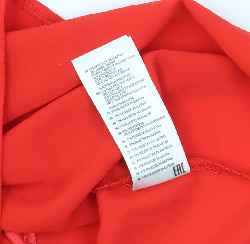 Red Herring Women's Red Camisole Tank Top Size 8