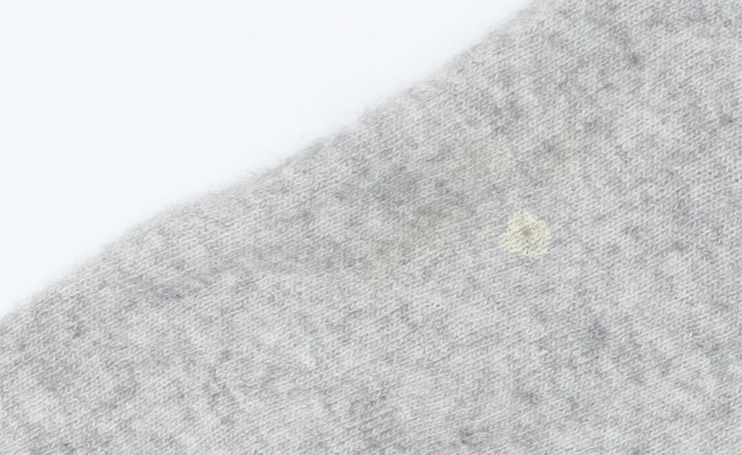 Benedetar Women’s Grey Heart Pullover Size M