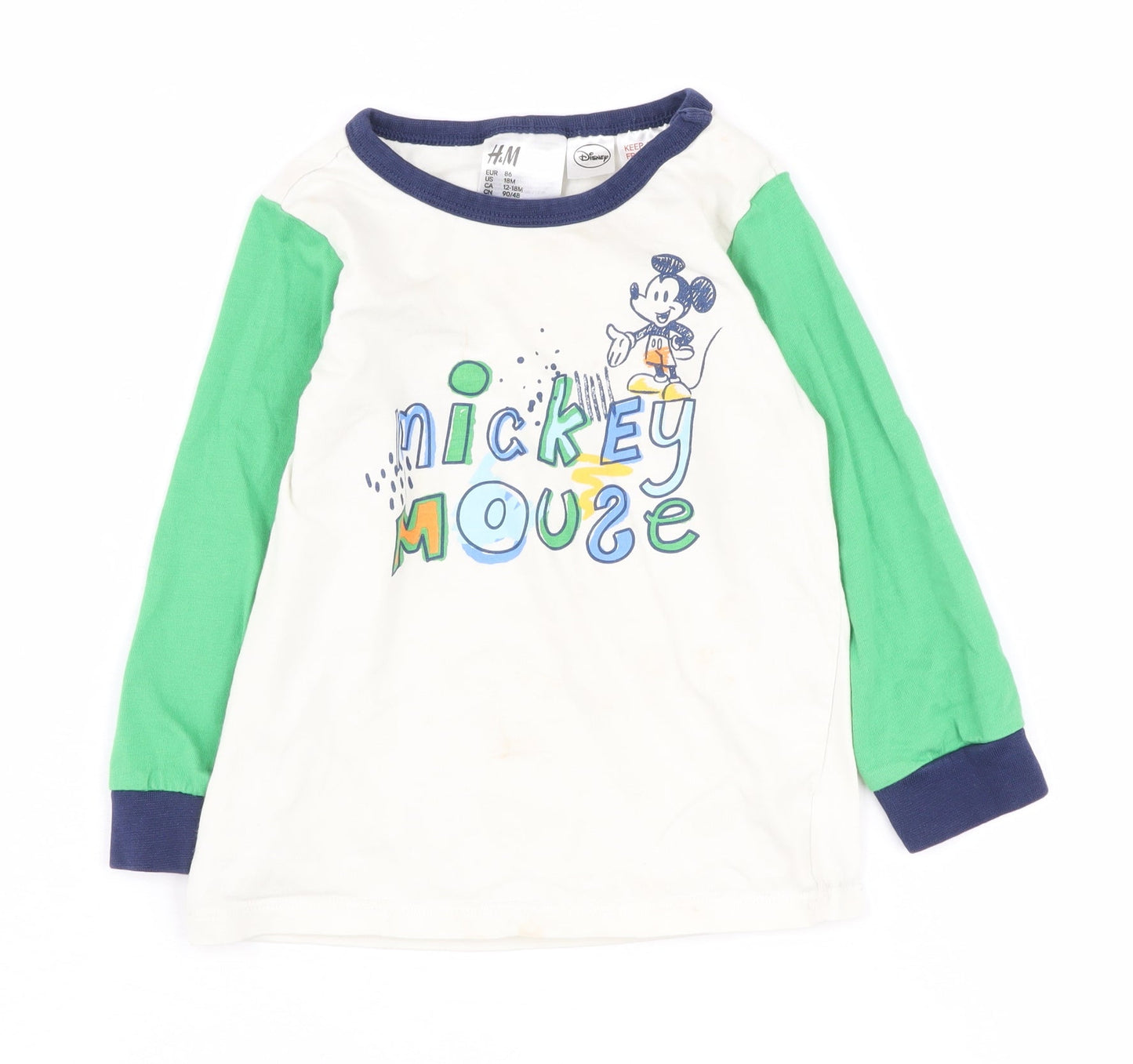 H&M Clothing Bundle - 5 Pack Preloved Baby Tops & T-Shirts