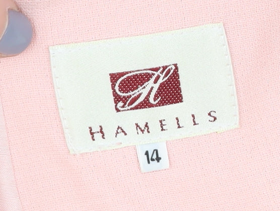 Hamells Women's Pink Suit Jacket, Size 14