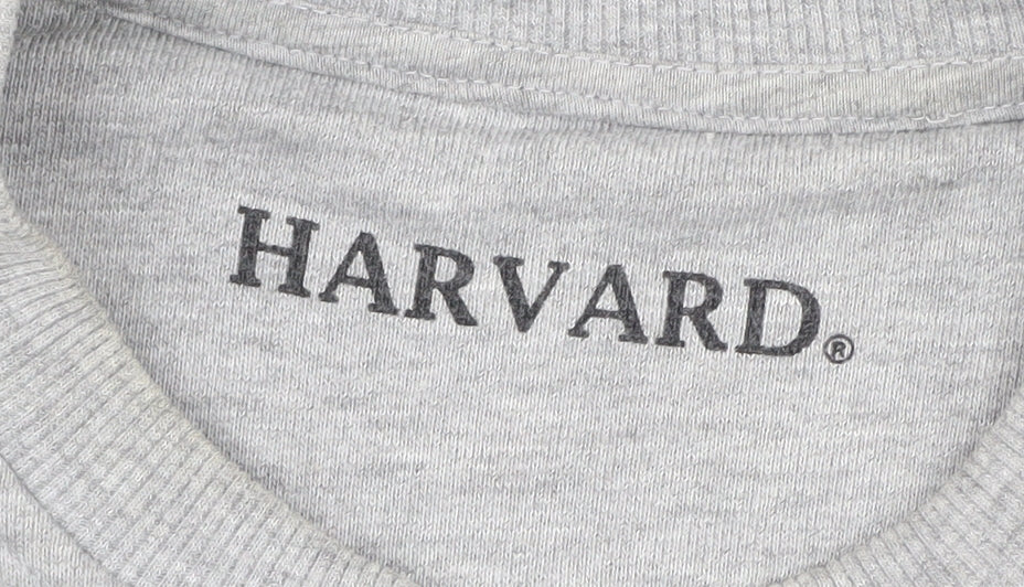 Very Unisex Adults Grey Harvard Sweatshirt, M, Pullover