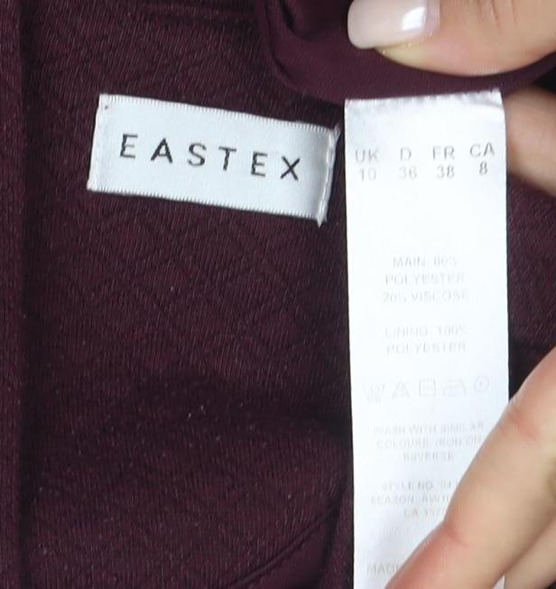 Eastex Women's Purple Sheath Dress Size 10