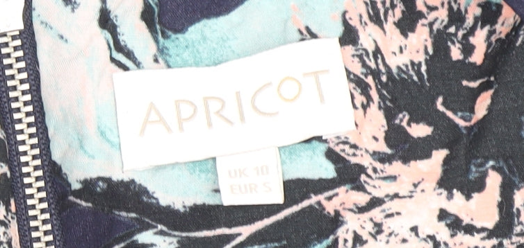 Apricot Women's Multicoloured A-Line Dress Size 10