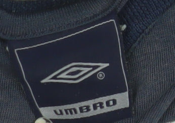 Umbro Men's XL Blue V-Neck T-Shirt