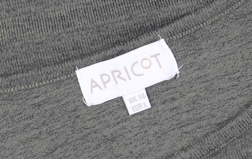Apricot Women's Green Sleeveless Basic Tank Top