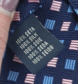 Daniel Hechter Men's Designer Silk Geometric Tie