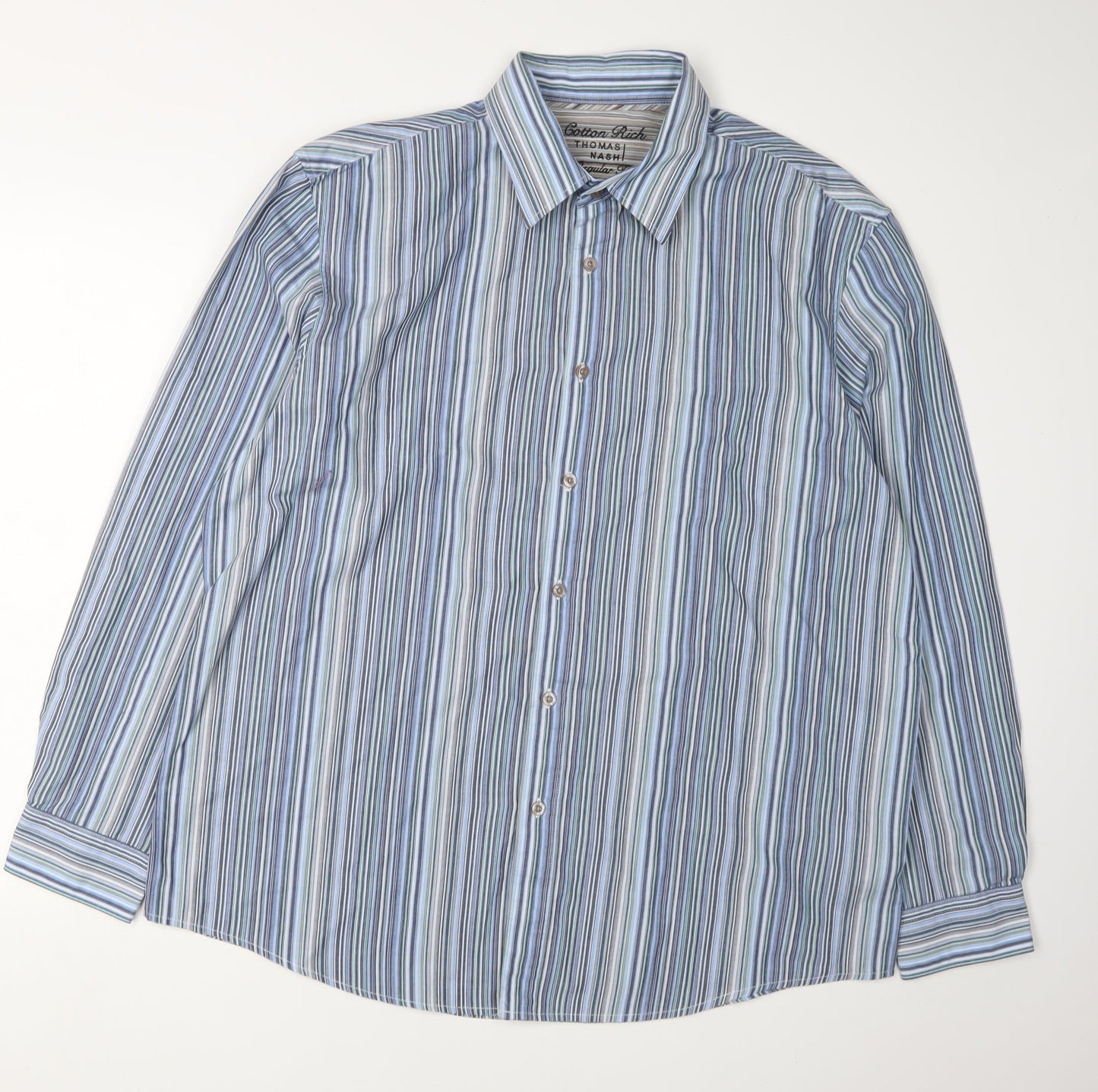 Thomas Nash Clothing Bundle - 5 Pack Preloved Mens Casual Shirts