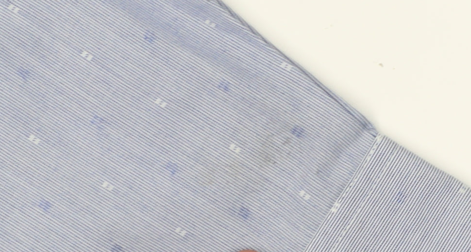RJR.John Rocha Boys Blue Striped Dress Shirt, 11 Years