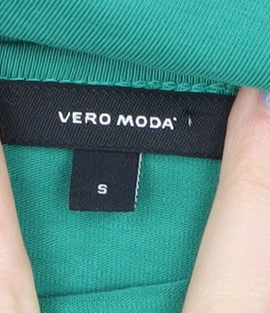 Vero Moda Women's Green Wrap Dress Size S
